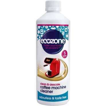 Ecozone Coffee Machine Cleaner and Descaler 500 ml - 5 Applications per bottle